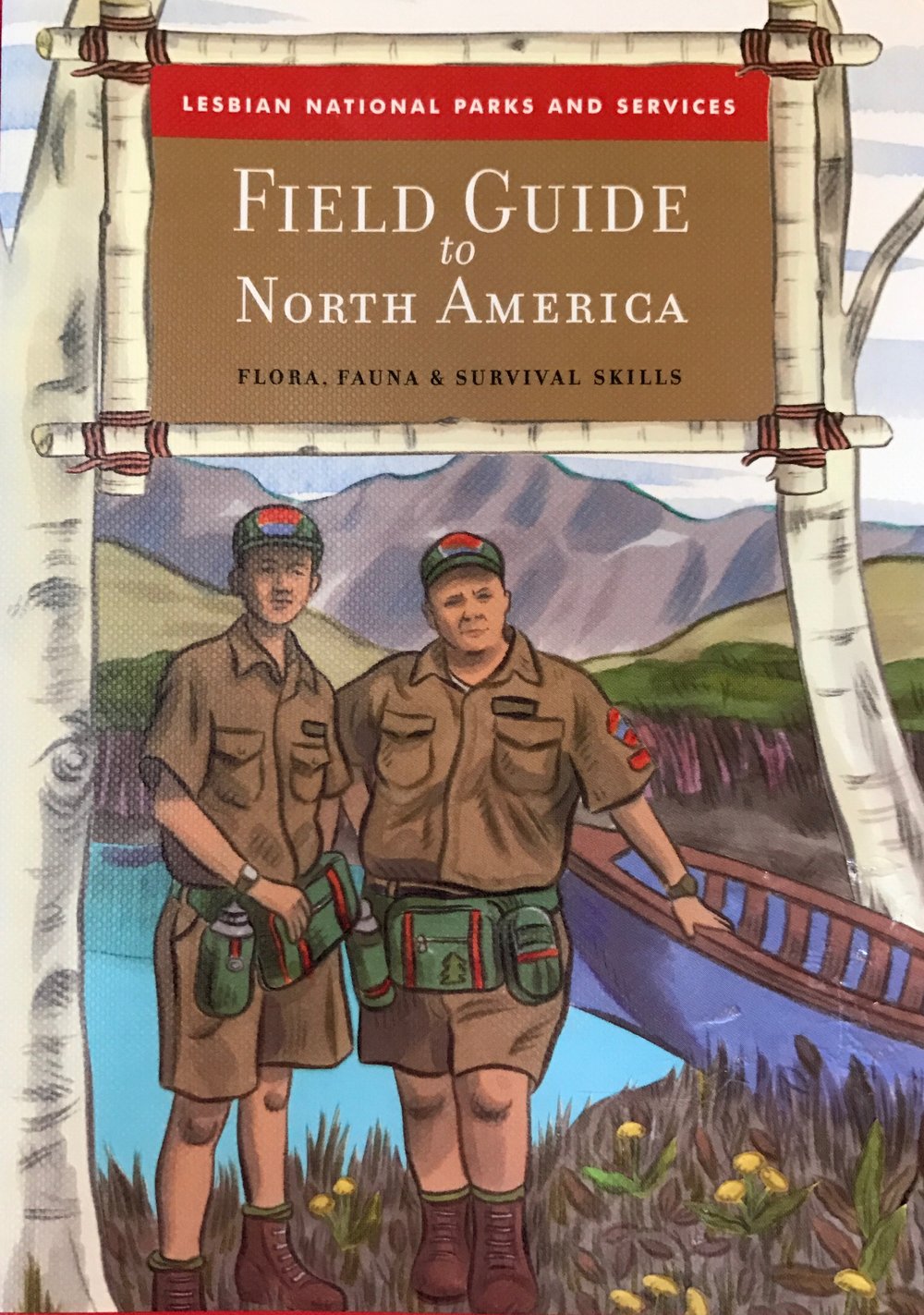 Cover of Lesbian National Parks & Services Field Guide to North America