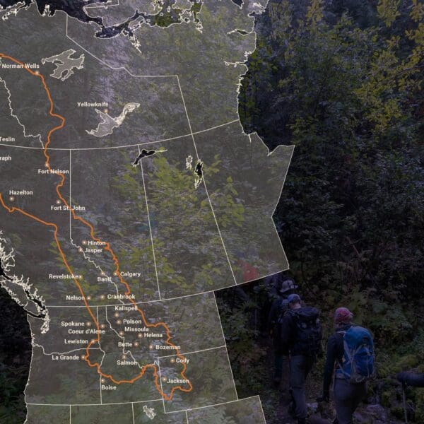 Yellowstone to Yukon regional map
