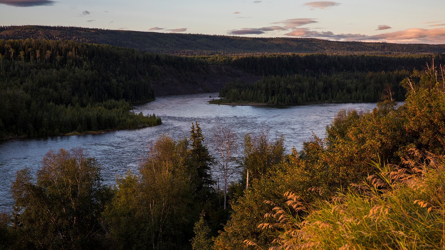 Peace River valley in 2021. Photo: David Moskowitz.