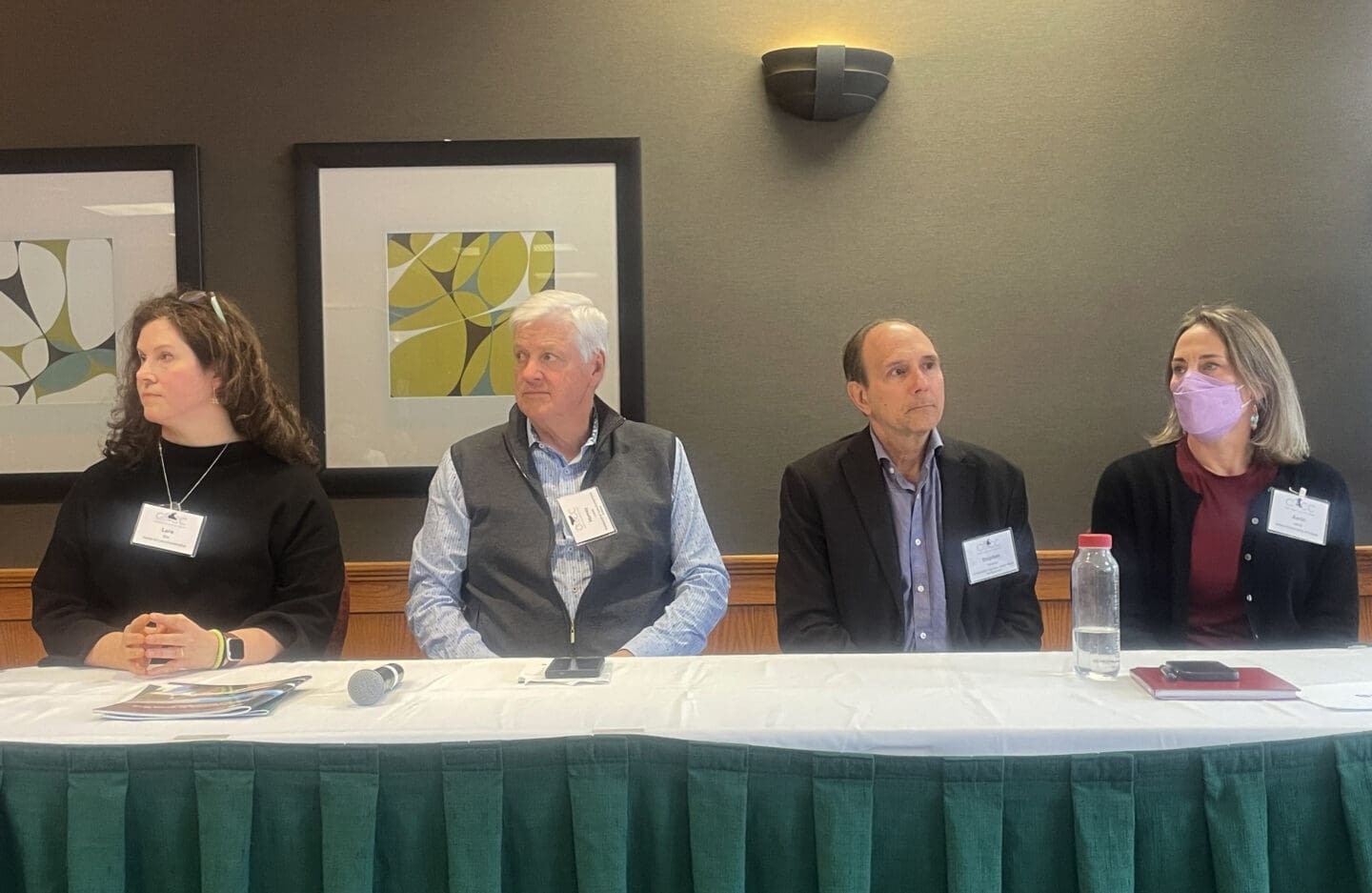Panelists at the Canadian Ecological Connectivity Conference
